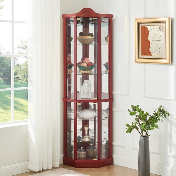 Removable Tempered Glass Shelves | Display Taller Items | Versatile Storage Solution