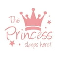 thumbnail image 1 of Removable The Princess Wall Sticker Wall Sticker Girls Bedroom Decor Baby Room Art Decal Wall Stickers Home Decor, 1 of 3
