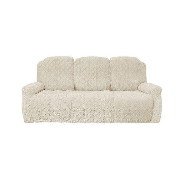 Removable Three-Seat Sofa Guard, Split Textured Panels Provide a Close Fit Across Reclining Sofa Portions for Daily Use
