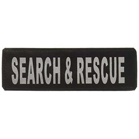 Removable Velcro Patches "Search And Rescue" L/XL