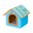 thumbnail image 1 of Removable Warm Pet Kennel For Small Medium Dogs Cats All Season Flock Material, 1 of 7