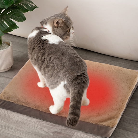 Removable Washable Pet Cushion for Dogs & Cats – Soft Four Seasons Sofa Mat with High-Density Sponge, Anti-Slip Bottom, for Medium to Large Pets, 15.75x11.81in, Black/Gray/Pink/Khaki