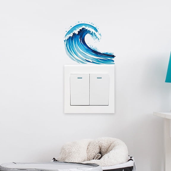 Removable Window Sticker, Waterproof Wall Decal, Home Decor, Glass Tile Cling Film, Privacy Window Film, Sun Control, Decorative Cling, Easy to Apply, No Residue(Blue)