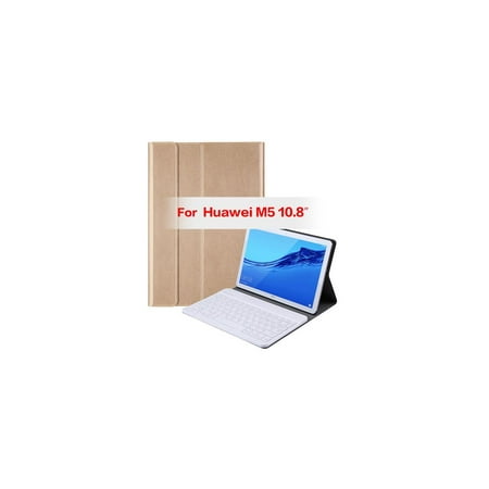 Removable Wireless Bluetooth Keyboard Case for Huawei MediaPad M5 10.8 / M5 Pro 10.8 inch CRM-AL09 CRM-W09 Cover