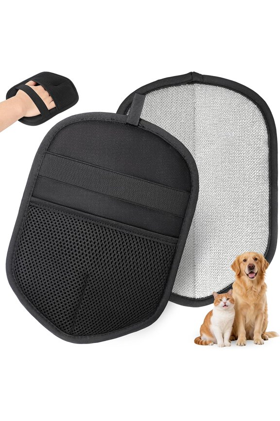 Removal Gloves, Electrostatic Mitt for Dogs & Cats, Effective Remover for Furniture, Carpet, Clothing, Seats,1 Pack