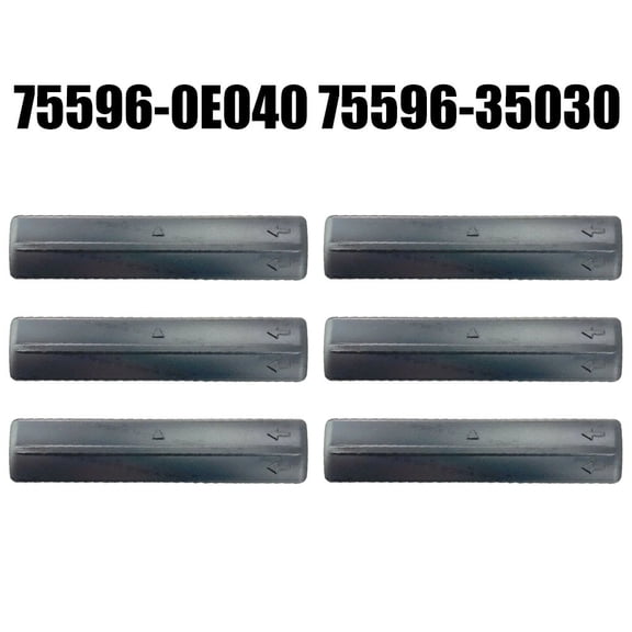 Removal Kit Roof Rack Cover Removal Kit Black Car Exterior Parts Wear Resistant 75596 0E040 Abs Accessories Black