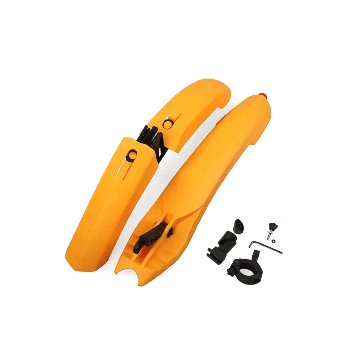 Removal Of Front and Rear Baffles Of Bicycle Rain Shields Road Racings