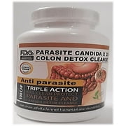 Remove Parasite ANTI PARASITE & CANDIDA DETOX Body Cleanse - 100 Capsules