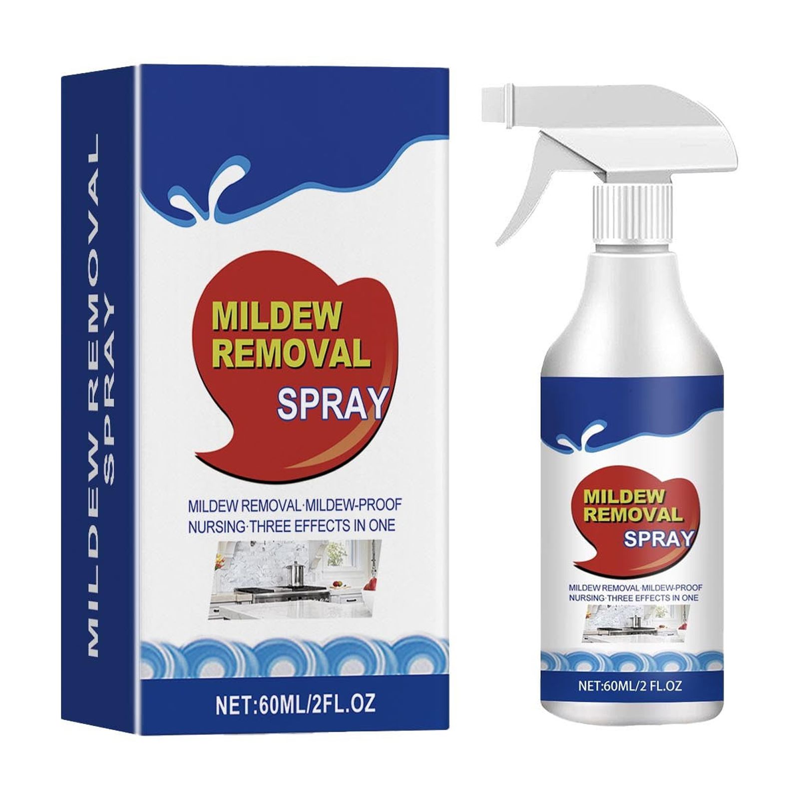 Remover 60ml Remover To Clean Bathroom Tile Wall Ceiling Stain Effect