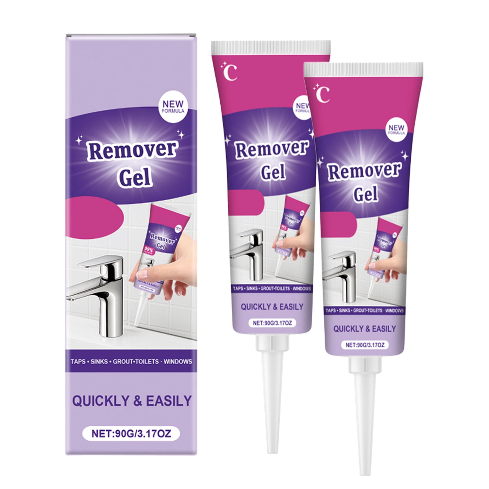 Remover Gel, Powerful Cleaning Gel, Highly Effective In Penetration ...