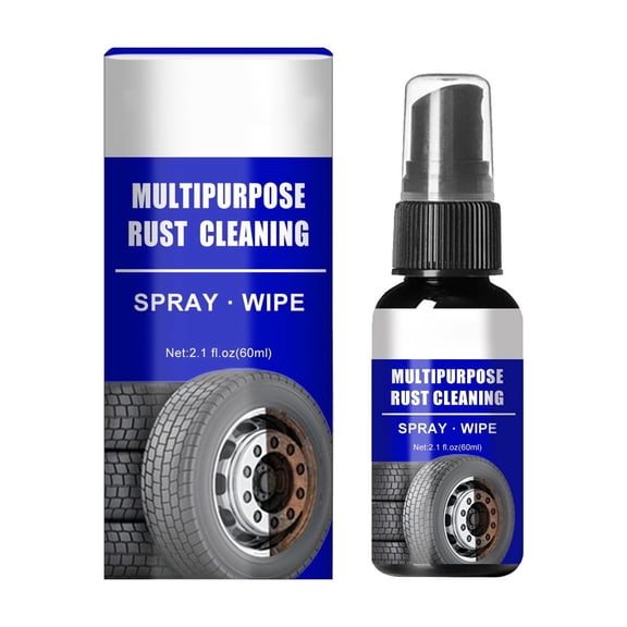 Remover Spray 1PCS Multipurpose Instant Rustout Remover For Metal Care & Cleaning Fast Acting Dissolver 60ml
