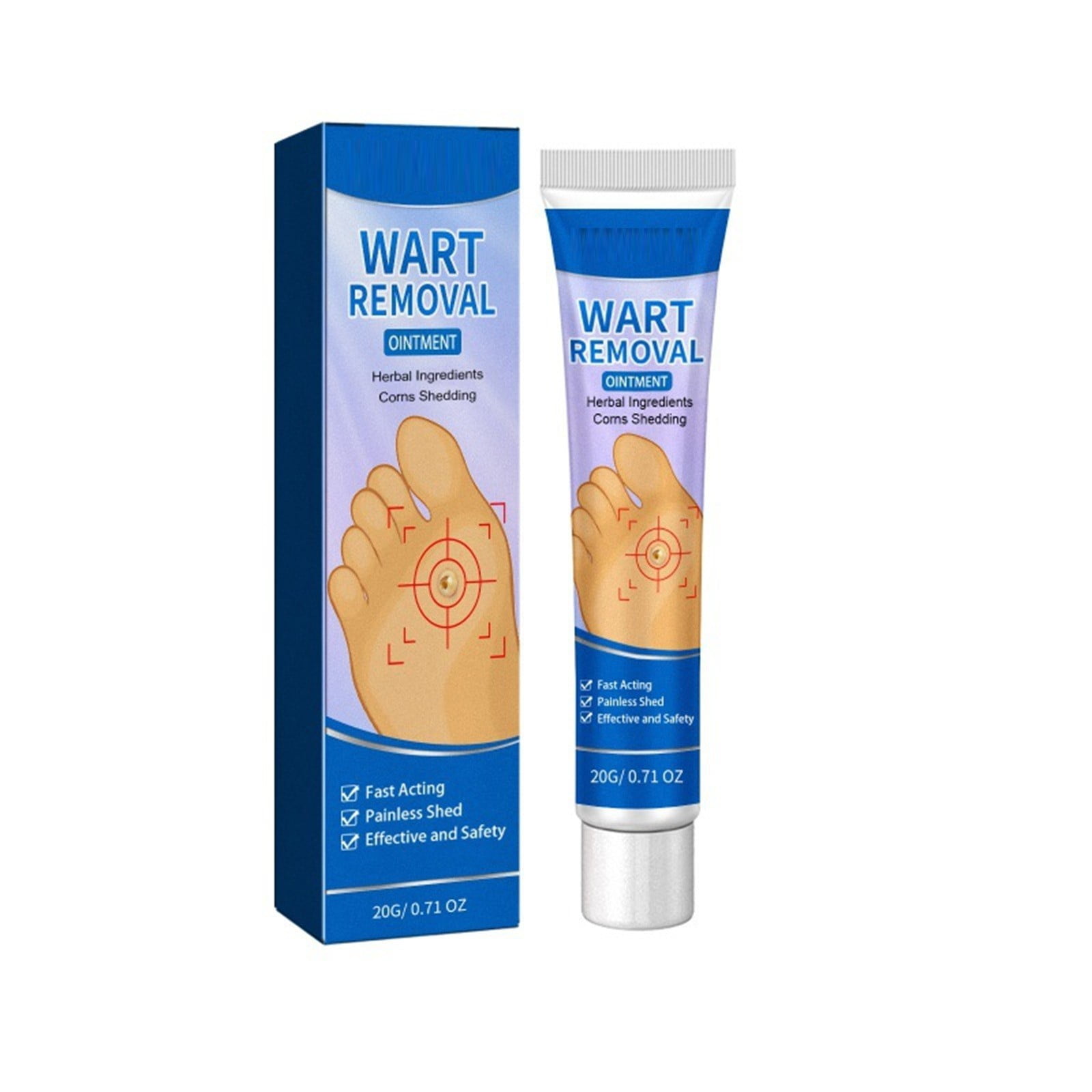 Removing Eye To Warts, Flat Plantar Warts,Flesh Thorns, Calluses, Flat