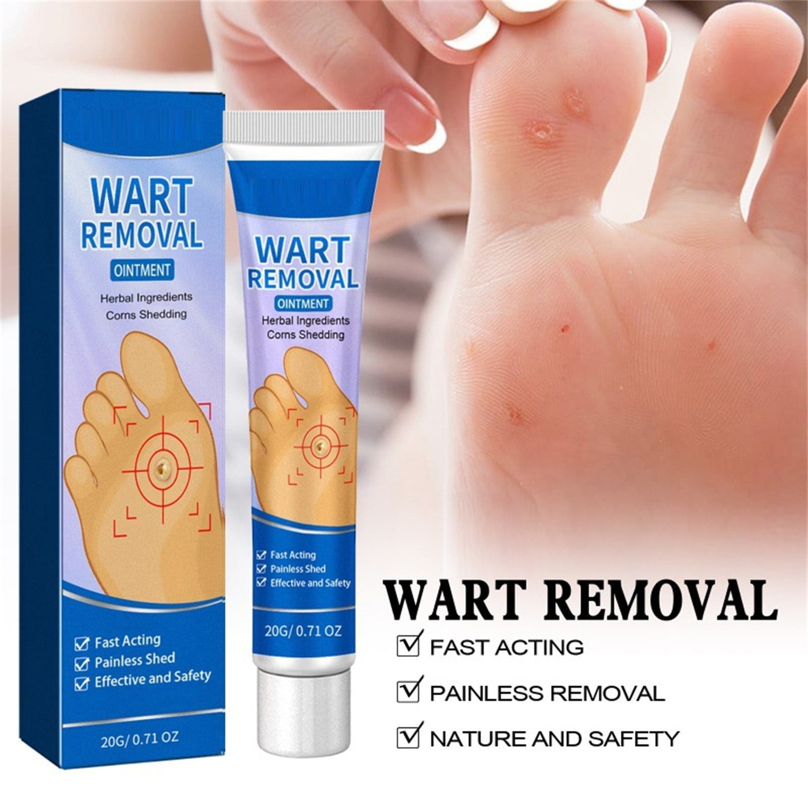 ECPECAD Removing Eye To Warts, Flat Plantar Warts,Flesh Thorns