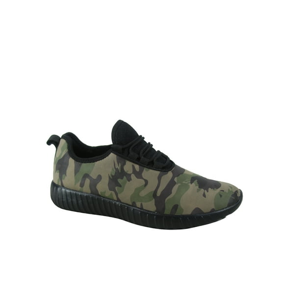Remy-18 Women's Fashion Flat Glitter Light weight Lace Up Rubber Running Athletic Shoes
