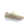thumbnail image 1 of Remy-18 Women's Fashion Flat Glitter Light weight Lace Up Rubber Running Athletic Shoes, 1 of 2