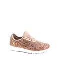 thumbnail image 1 of Remy-18k Youth Girl's fashion Flat Lace Up Light weight Glitter Sneaker Athletic Shoes, 1 of 2