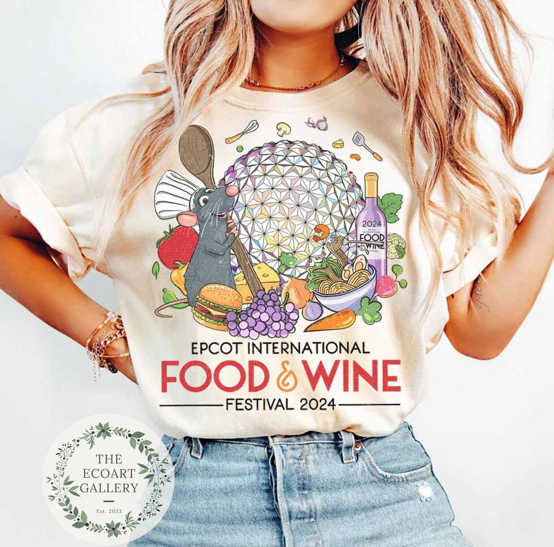 Remy Chef Disney Epcot International Food and Wine Festival 2024 Shirt