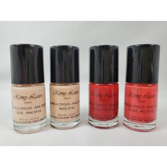 Remy Laure Nails Polish Made in Italy Rouge - Red, Beige, Rose - Pink 6mL