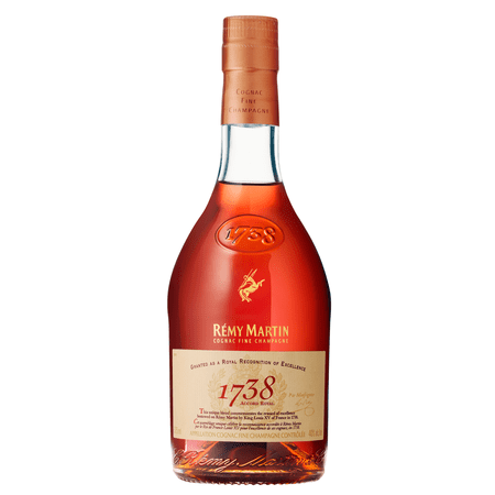 Remy Martin 1738 Accord Royal Cognac, 375 ml Glass Bottle, 40% ABV