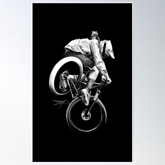 Remy Morton Steeze (Black) Poster Wall Art, Modern Wall Decor, 24x36 UNFRAMED