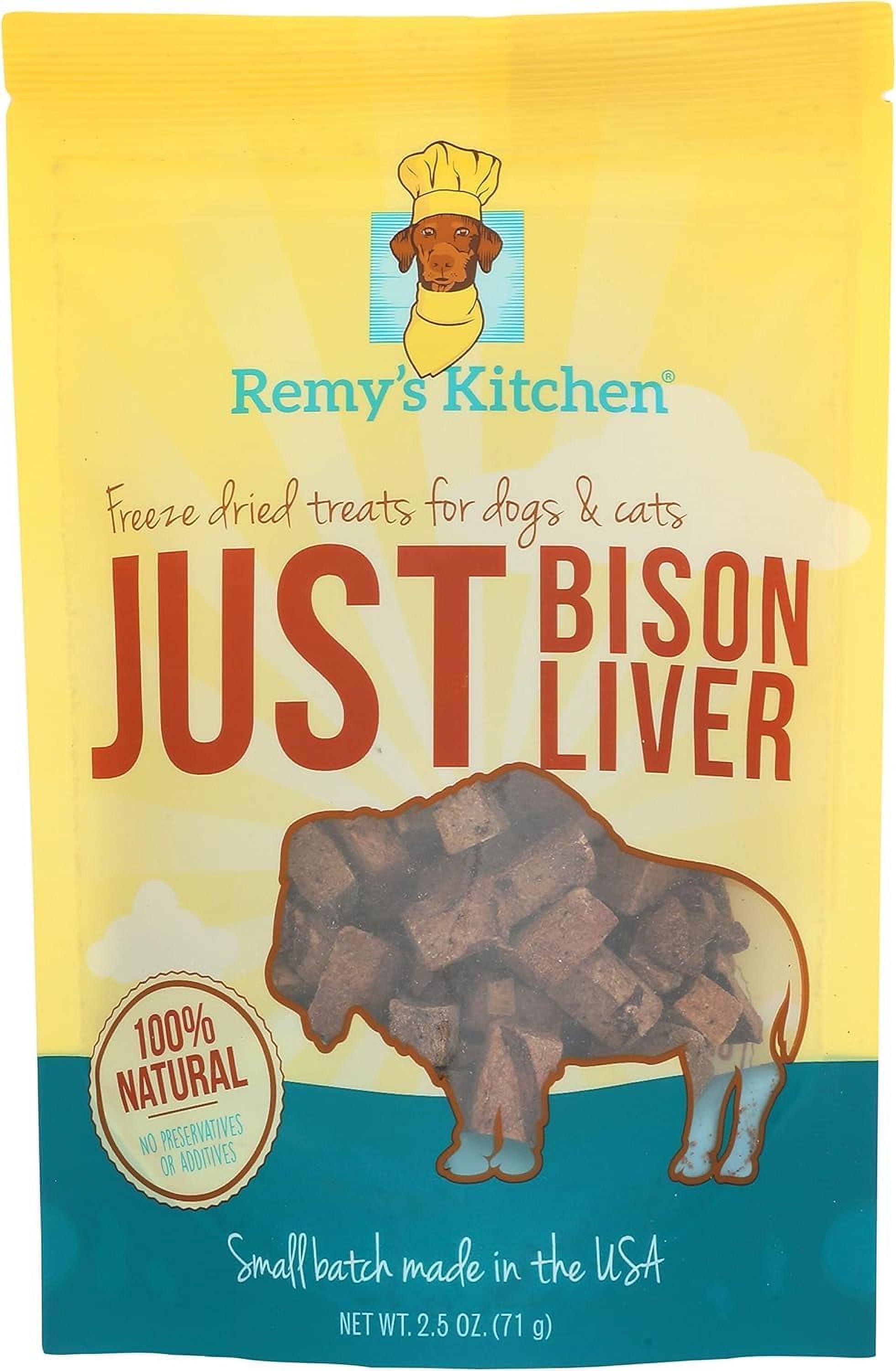 Remy’s Kitchen Just Bison YPF5 Liver Freeze Dried Single Ingredient