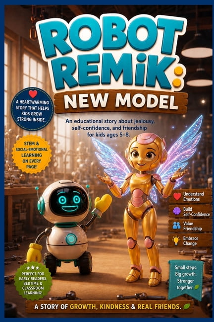 Remik the Robot Remy the Robot: The New Model: An Educational Children's Book About Jealousy, Confidence, and Friendship for Ages 5-8, (Paperback)