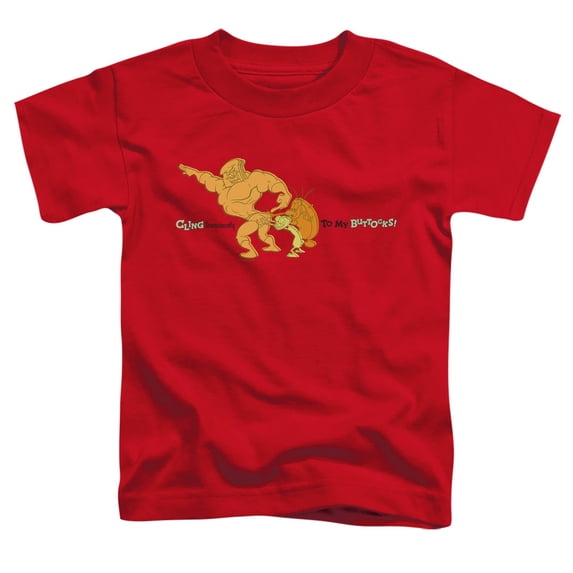 Ren And Stimpy Cling Tenaciously To My Buttocks Unisex Toddler T Shirt