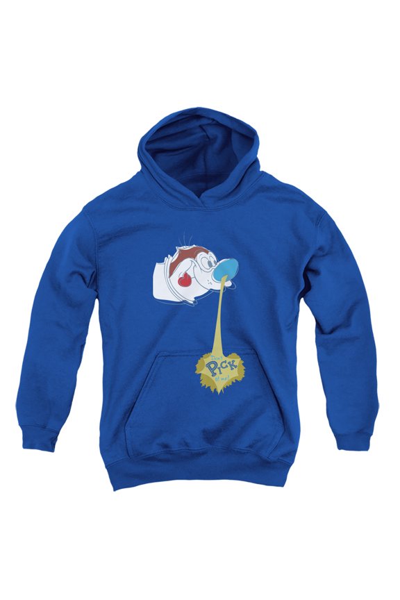 Ren And Stimpy Don't Pick At Me! Unisex Youth Pull-Over Hoodie