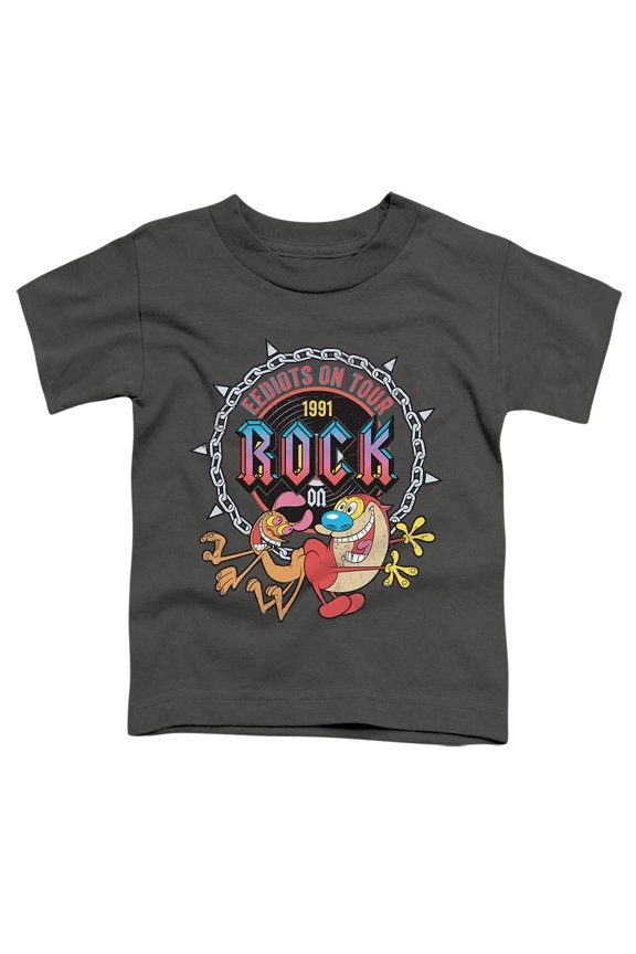 Ren And Stimpy Eediots On Tour Unisex Toddler T Shirt