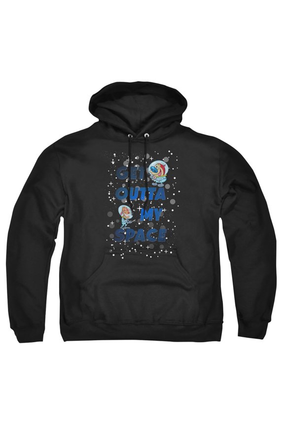 Ren And Stimpy Get Outta My Space Unisex Adult Pull-Over Hoodie