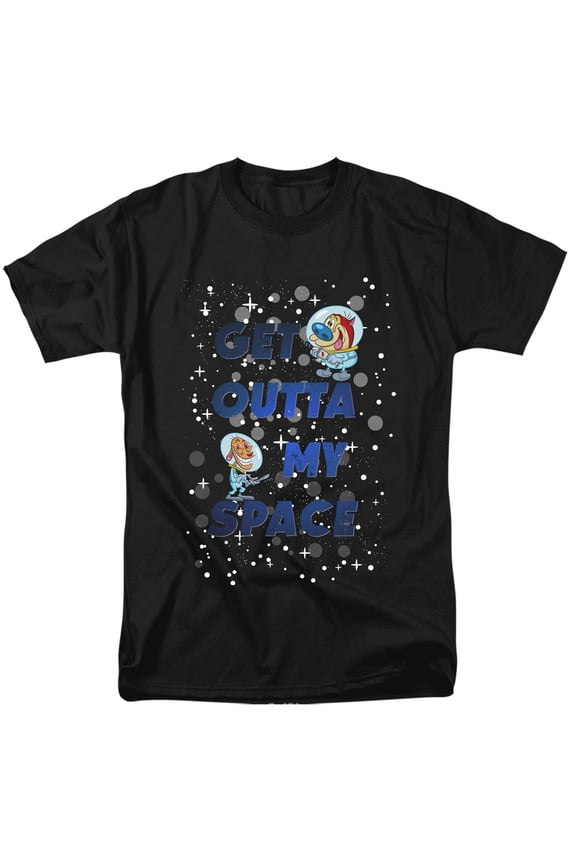 Ren And Stimpy Get Outta My Space Unisex Adult T Shirt