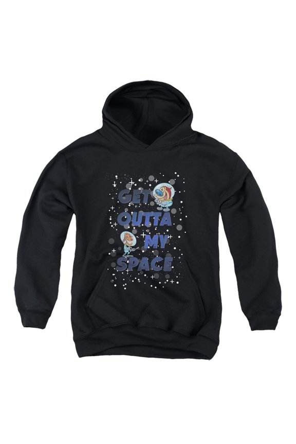 Ren And Stimpy Get Outta My Space Unisex Youth Pull-Over Hoodie