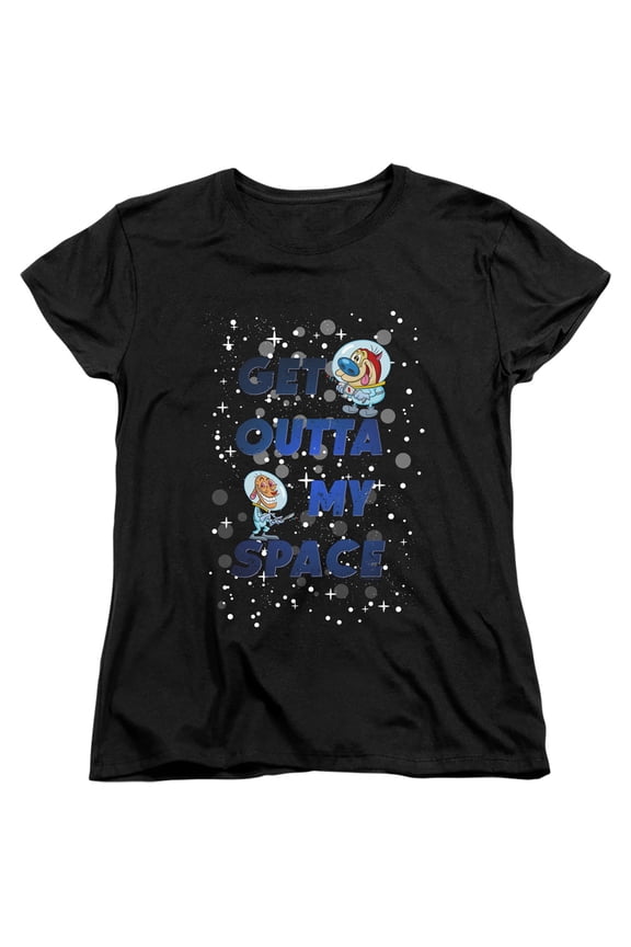 Ren And Stimpy Get Outta My Space Women's T Shirt