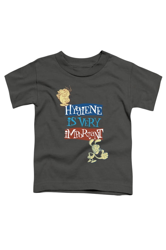 Ren And Stimpy Hygiene Is Very Important Unisex Toddler T Shirt