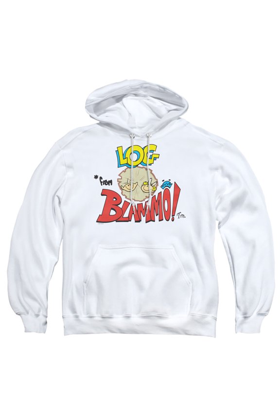 Ren And Stimpy Log *From Blamo Unisex Adult Pull-Over Hoodie