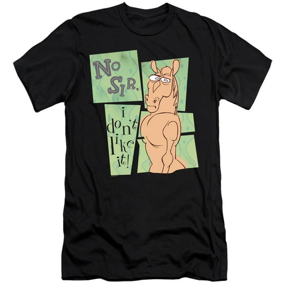 Ren And Stimpy No Sir I Don't Like It Unisex Adult Canvas Brand T Shirt