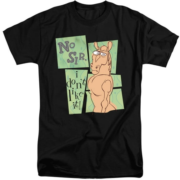 Ren And Stimpy No Sir I Don't Like It Unisex Adult Tall T Shirt