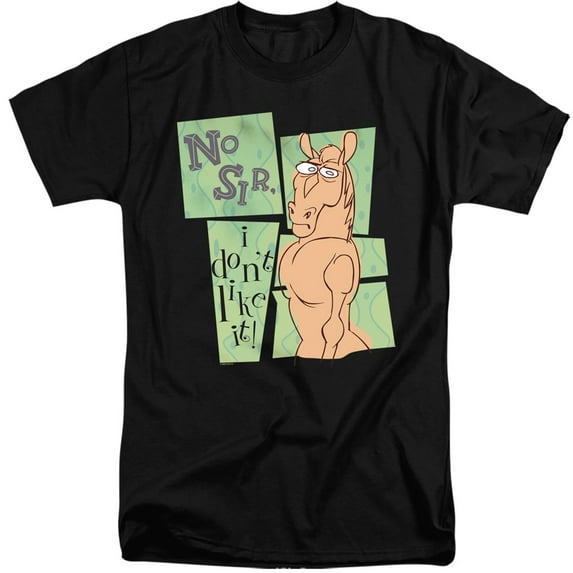 Ren And Stimpy No Sir I Don't Like It Unisex Adult Tall T Shirt