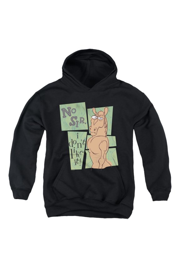 Ren And Stimpy No Sir I Don't Like It Unisex Youth Pull-Over Hoodie