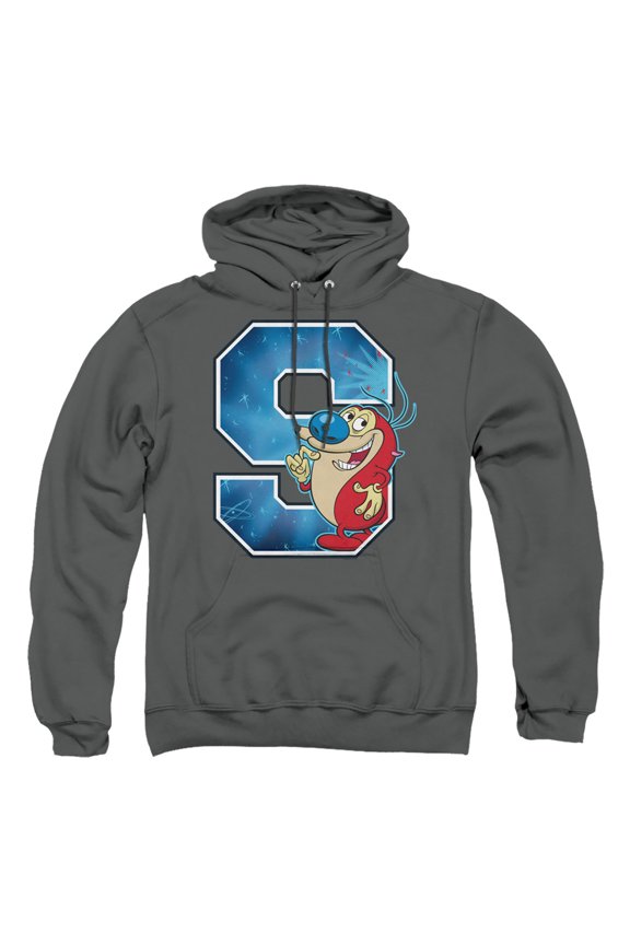 Ren And Stimpy S Is For Stimpy Unisex Adult Pull-Over Hoodie