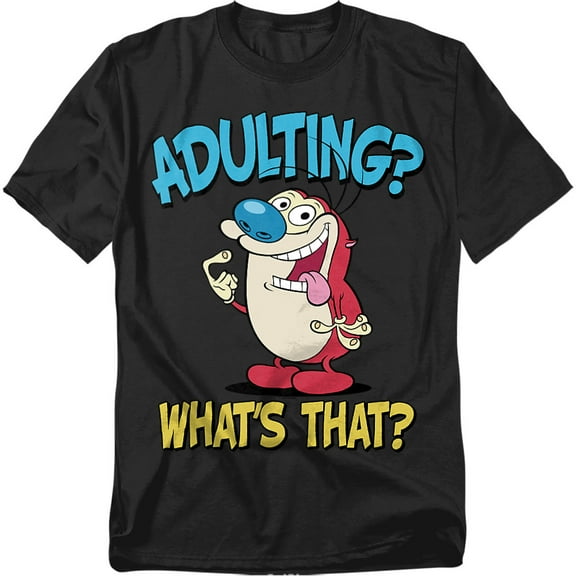 Ren And Stimpy T-Shirt Adulting 2 Unisex Graphic Tee for Men & Women