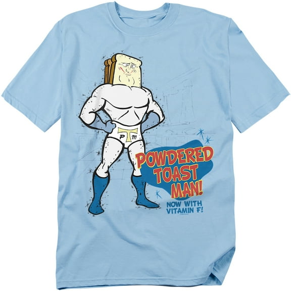 Ren And Stimpy T-Shirt Powdered Toast Man Unisex Graphic Tee for Men & Women