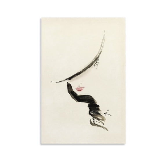 René Gruau Artist Poster Print Photo Art Painting Canvas Poster Home Decorative Bedroom Modern Decor Posters Gifts 08x12inch(20x30cm)