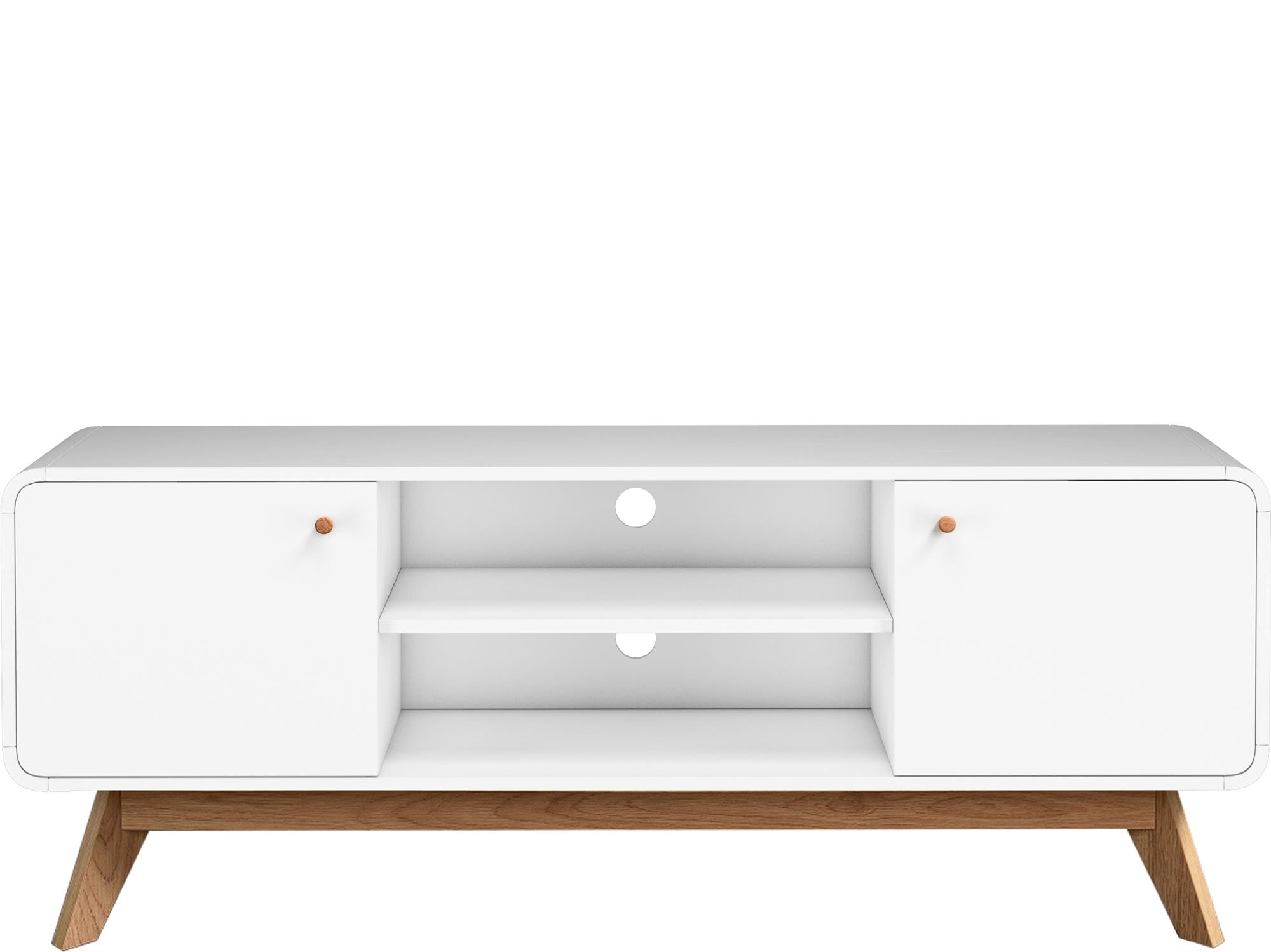 Scandinavian tv unit white deals