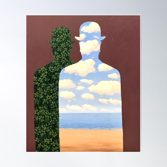 René Magritte Art Exhibition Rene Magritte Poster, Rene Magritte Vintage Art, Rene Magritte Abstract Poster Poster Wall Art, Modern Wall Decor For Living Room Bedroom, 12x18 UNFRAMED