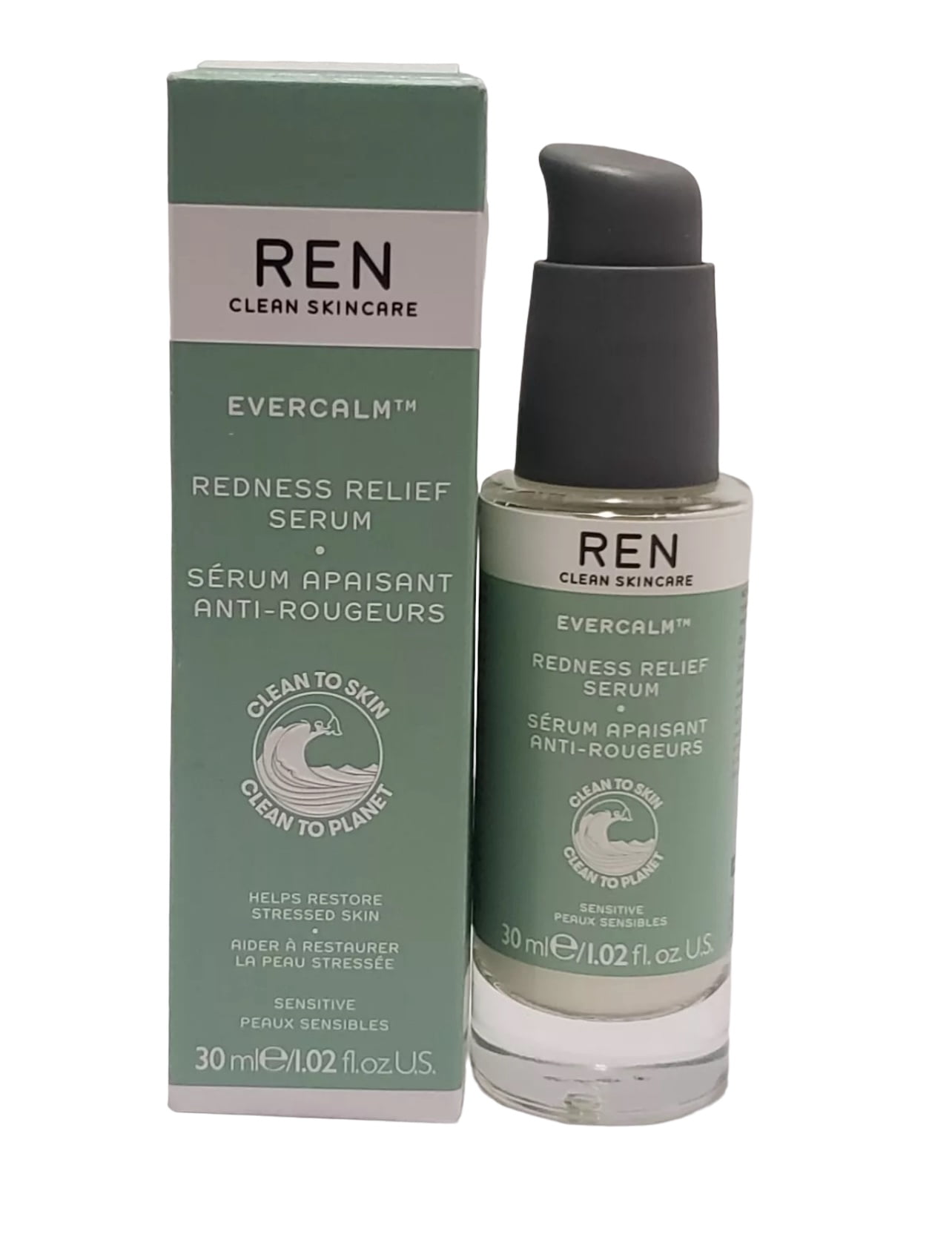 Ren by Ren , Evercalm Redness Relief Serum (For Sensitive Skin) --30ml/1.02oz