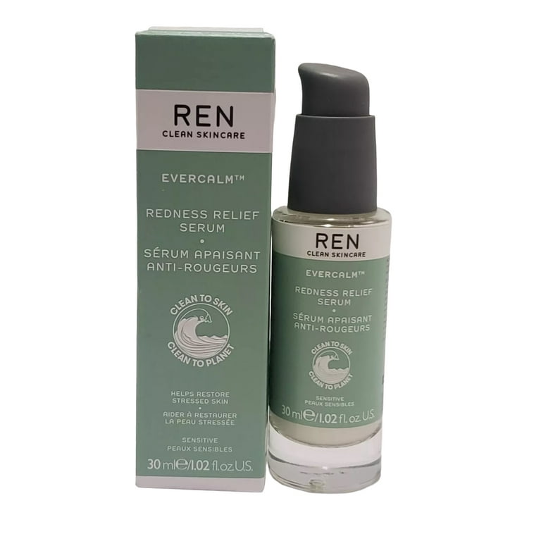 REN Evercalm Redness Relief Serum for Sensitive Skin 30ml/1.02oz