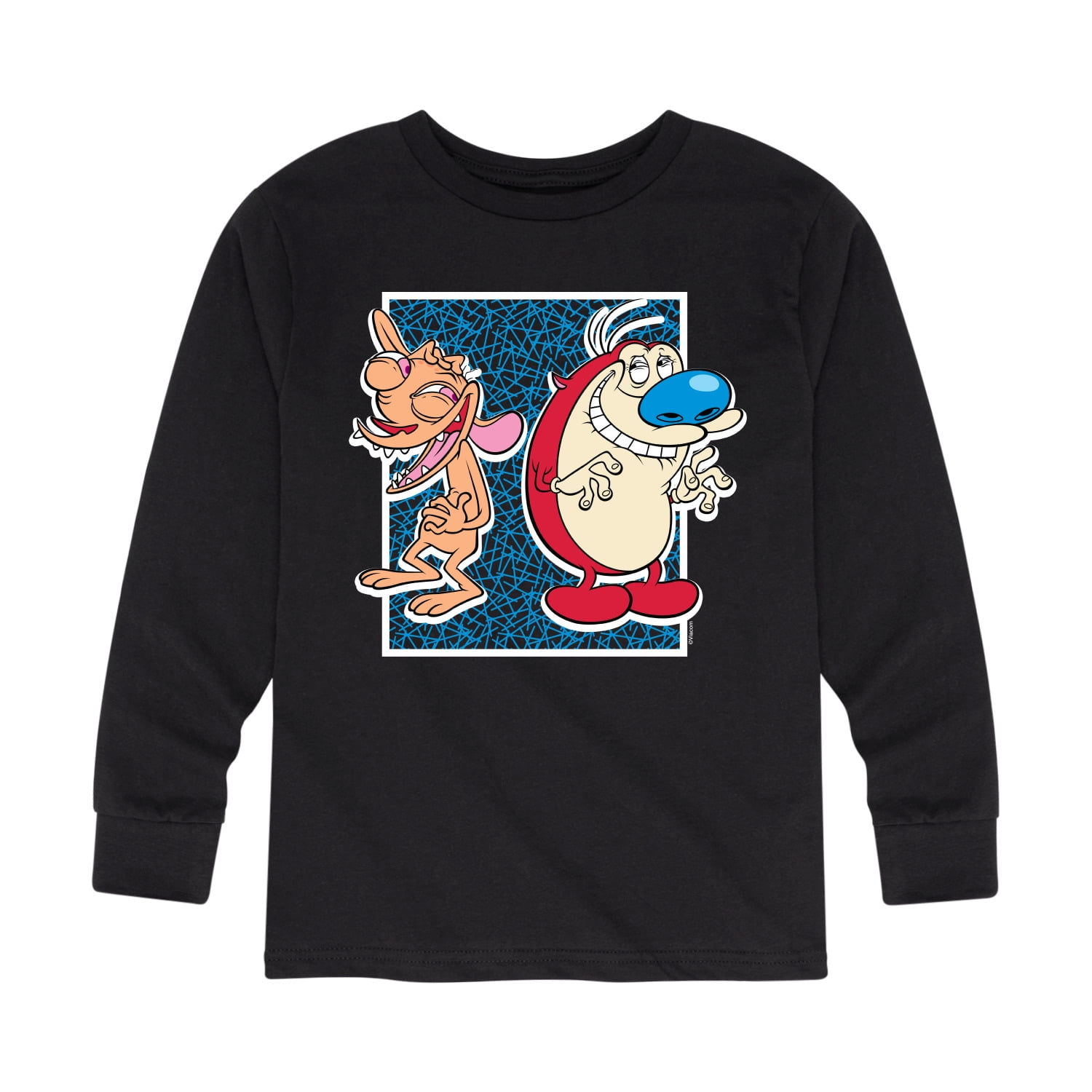 Ren & Stimpy Friendly Laughter Toddler And Youth Long Sleeve