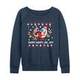 thumbnail image 1 of Ren & Stimpy - Happy Happy Joy Joy - Women's Lightweight French Terry Long Sleeve Shirt, 1 of 5