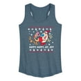 thumbnail image 1 of Ren & Stimpy - Happy Happy Joy Joy - Women's Racerback Tank Top, 1 of 5